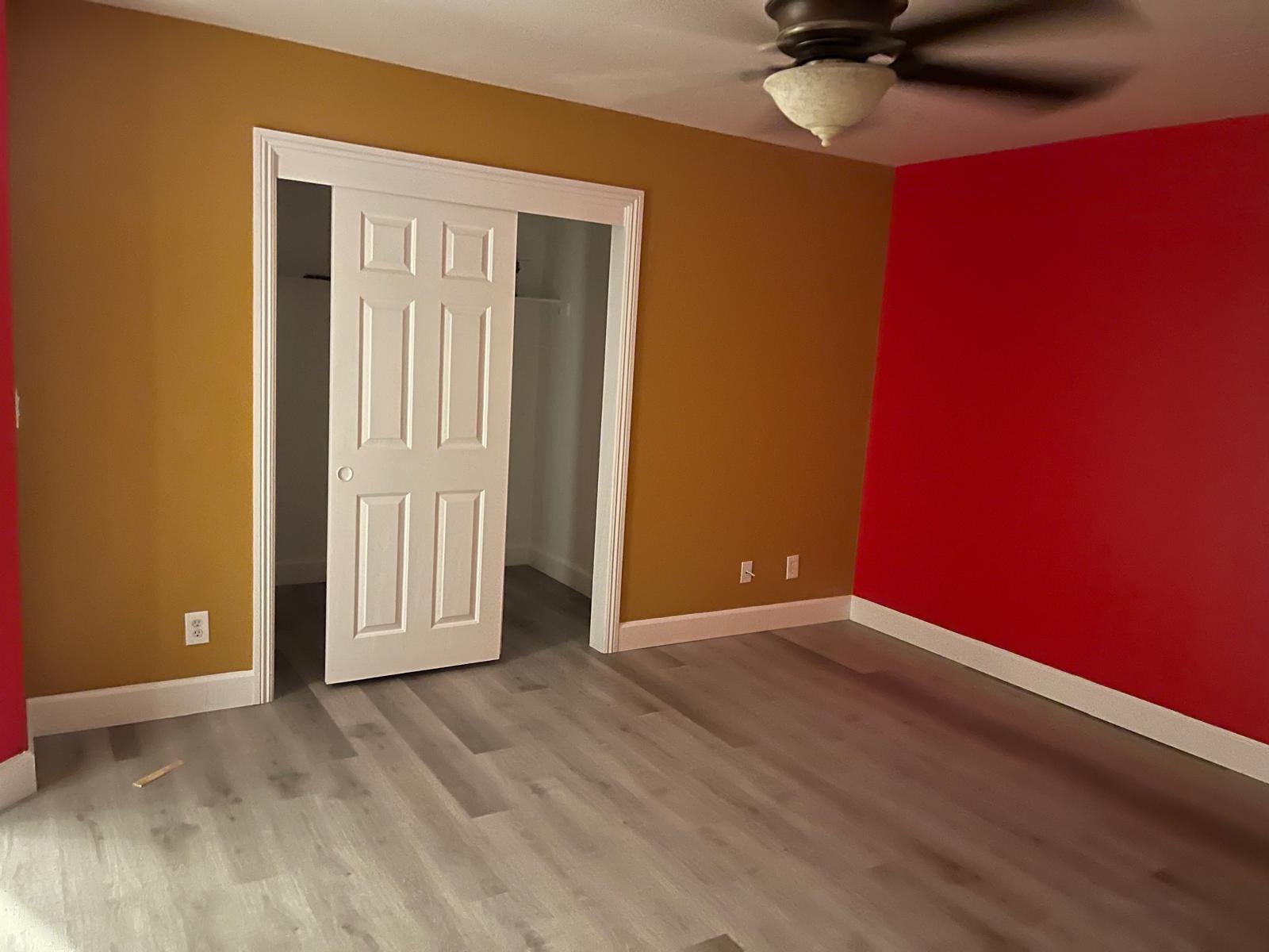 Bold interior color painting